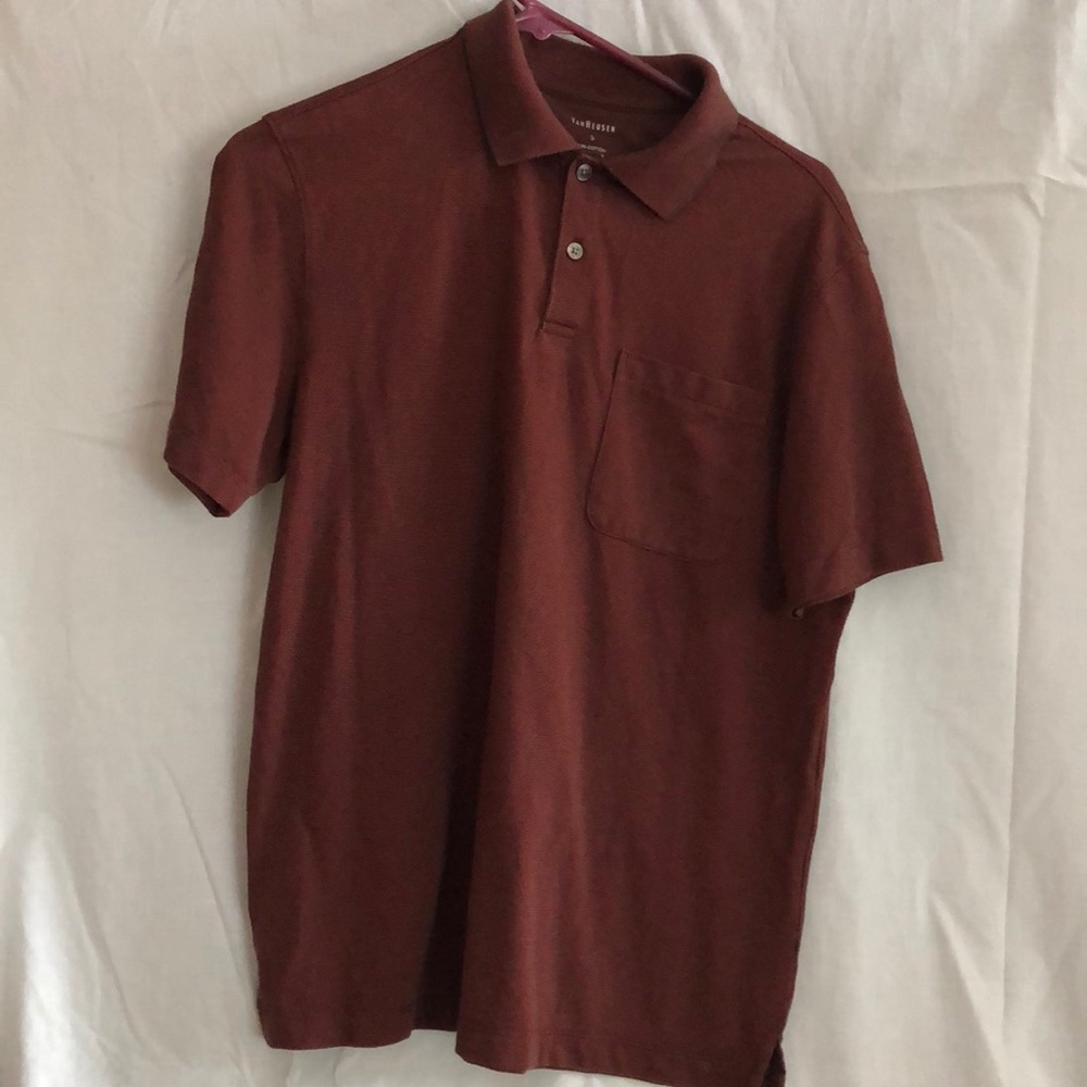 Men collared shirt